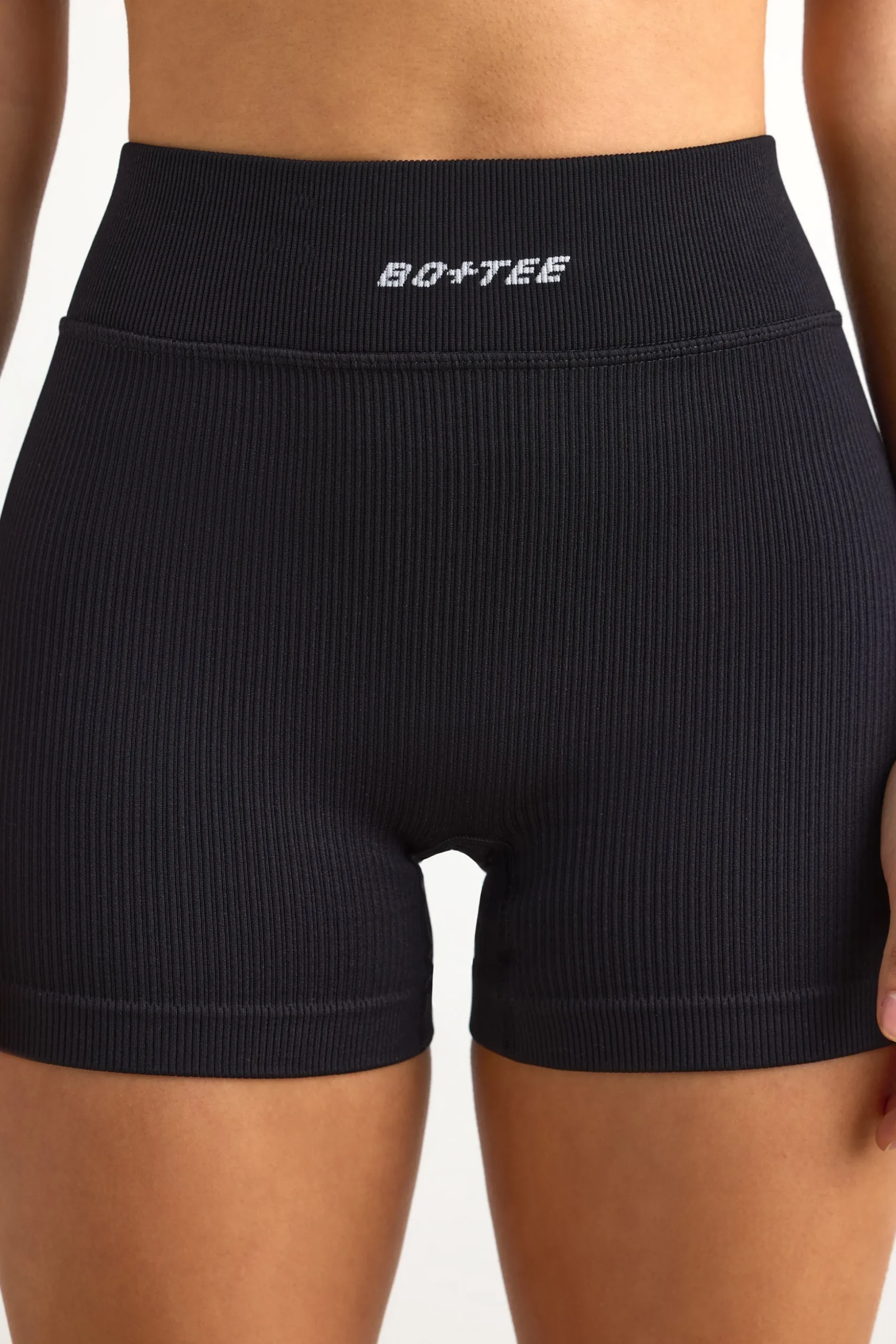 Oh Polly Women'S Clothing Sale - $65 And Under | Women'S Clothing Sale - $40 And Under^FlexiRib Mini Shorts in Black