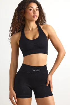 Oh Polly Women'S Clothing Sale - $65 And Under | Women'S Clothing Sale - $40 And Under^FlexiRib Mini Shorts in Black