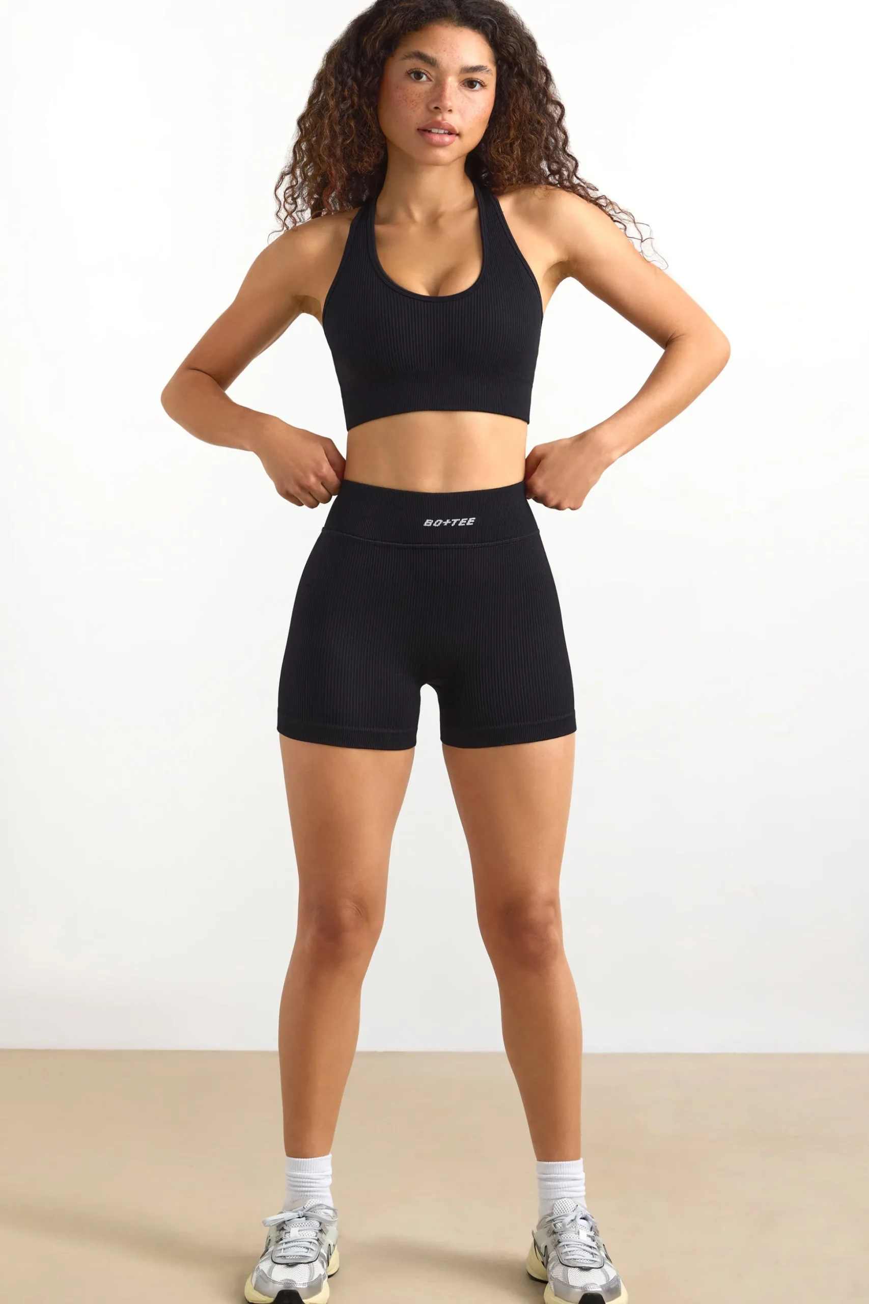 Oh Polly Women'S Clothing Sale - $65 And Under | Women'S Clothing Sale - $40 And Under^FlexiRib Mini Shorts in Black