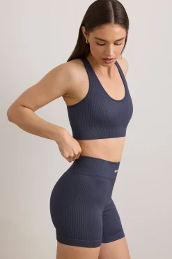 Oh Polly Women'S Clothing Sale - $65 And Under | Women'S Clothing Sale - $40 And Under^FlexiRib Mini Shorts in Slate