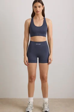 Oh Polly Women'S Clothing Sale - $65 And Under | Women'S Clothing Sale - $40 And Under^FlexiRib Mini Shorts in Slate