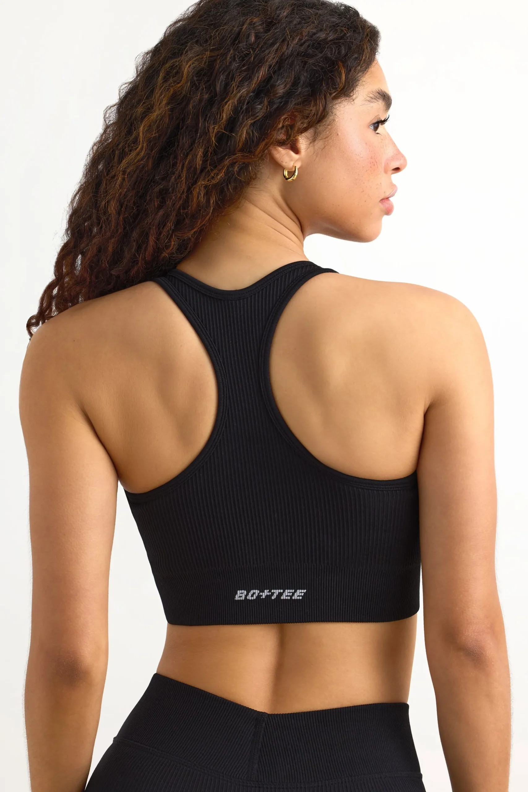 Oh Polly Women'S Clothing Sale - $65 And Under | Women'S Clothing Sale - $40 And Under^FlexiRib Racerback Sports Bra in Black
