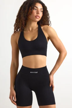 Oh Polly Women'S Clothing Sale - $65 And Under | Women'S Clothing Sale - $40 And Under^FlexiRib Racerback Sports Bra in Black