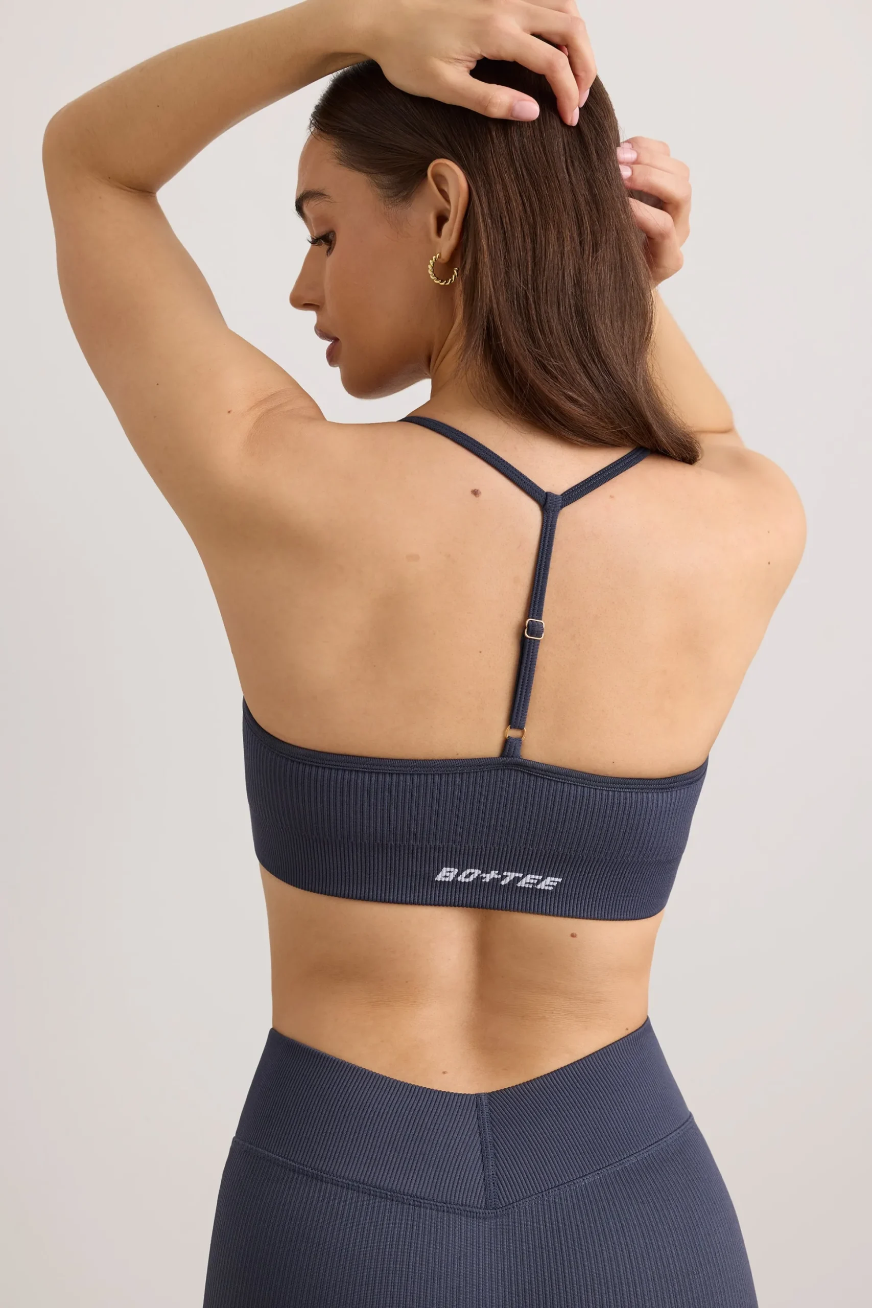 Oh Polly Women'S Clothing Sale - $65 And Under | Women'S Clothing Sale - $40 And Under^FlexiRib Scoop Neck Sports Bra in Slate