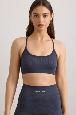 Oh Polly Women'S Clothing Sale - $65 And Under | Women'S Clothing Sale - $40 And Under^FlexiRib Scoop Neck Sports Bra in Slate