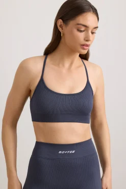 Oh Polly Women'S Clothing Sale - $65 And Under | Women'S Clothing Sale - $40 And Under^FlexiRib Scoop Neck Sports Bra in Slate