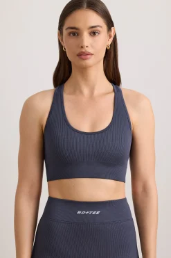 Oh Polly Women'S Clothing Sale - $65 And Under | Women'S Clothing Sale - $40 And Under^FlexiRib Wide Strap Sports Bra in Slate