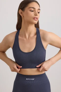 Oh Polly Women'S Clothing Sale - $65 And Under | Women'S Clothing Sale - $40 And Under^FlexiRib Wide Strap Sports Bra in Slate