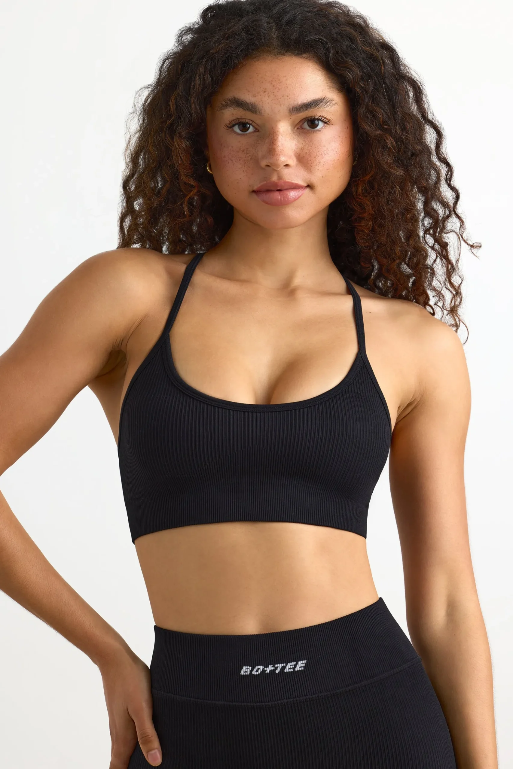 Oh Polly Women'S Clothing Sale - $65 And Under | Women'S Clothing Sale - $40 And Under^FlexiRib Y-Back Sports Bra in Black