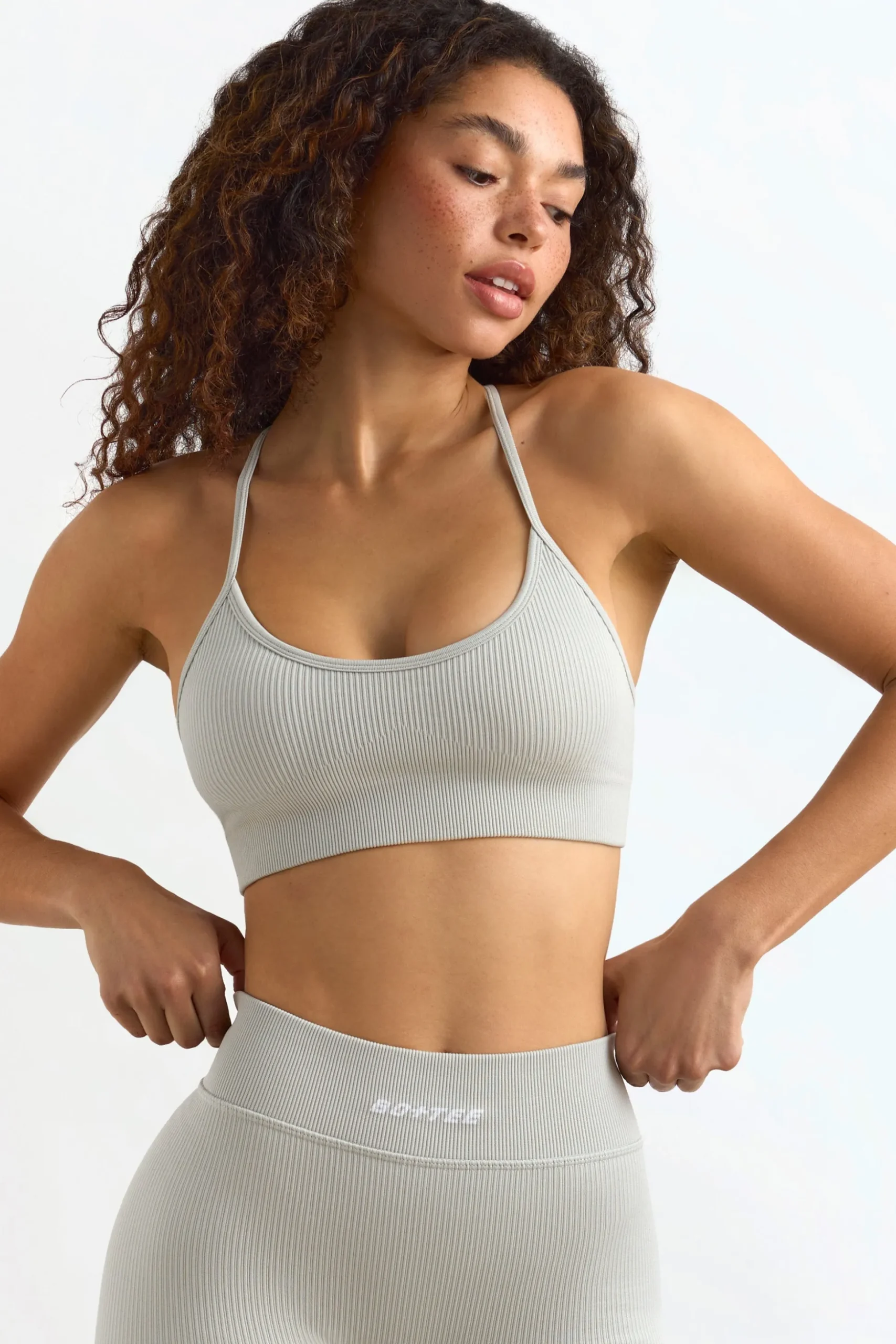 Oh Polly Women'S Clothing Sale - $65 And Under | Women'S Clothing Sale - $40 And Under^FlexiRib Y-Back Sports Bra in Grey