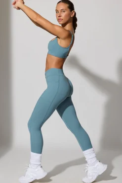 Oh Polly Women'S Clothing Sale - $65 And Under | Women'S Clothing Sale - $40 And Under^Full Length Leggings with Pockets in Slate Blue SlateBlue