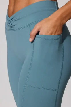 Oh Polly Women'S Clothing Sale - $65 And Under | Women'S Clothing Sale - $40 And Under^Full Length Leggings with Pockets in Slate Blue SlateBlue