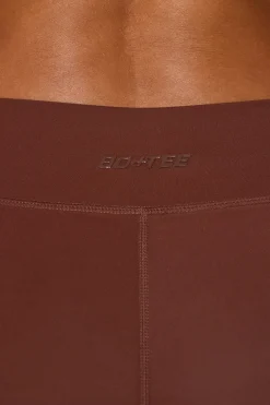 Oh Polly Matching Sets | Leggings^Full Length Leggings with Pockets in Chocolate