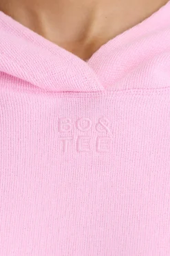 Oh Polly Sweatshirts^Graphic-Print Hoodie in Bubblegum Pink BubblegumPink