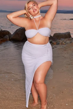 Oh Polly Women'S Clothing Sale - $40 And Under | Women'S Clothing Sale - $65 And Under^Halter Neck Crochet Crop Top in Lilac