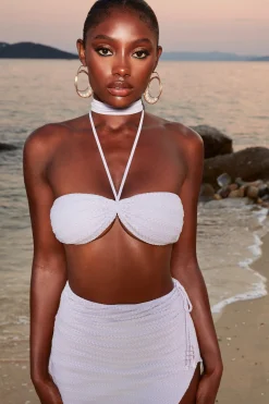 Oh Polly Women'S Clothing Sale - $40 And Under | Women'S Clothing Sale - $65 And Under^Halter Neck Crochet Crop Top in Lilac
