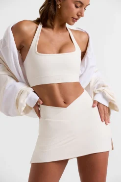 Oh Polly Matching Sets | Tops^Halterneck Crop Top in White