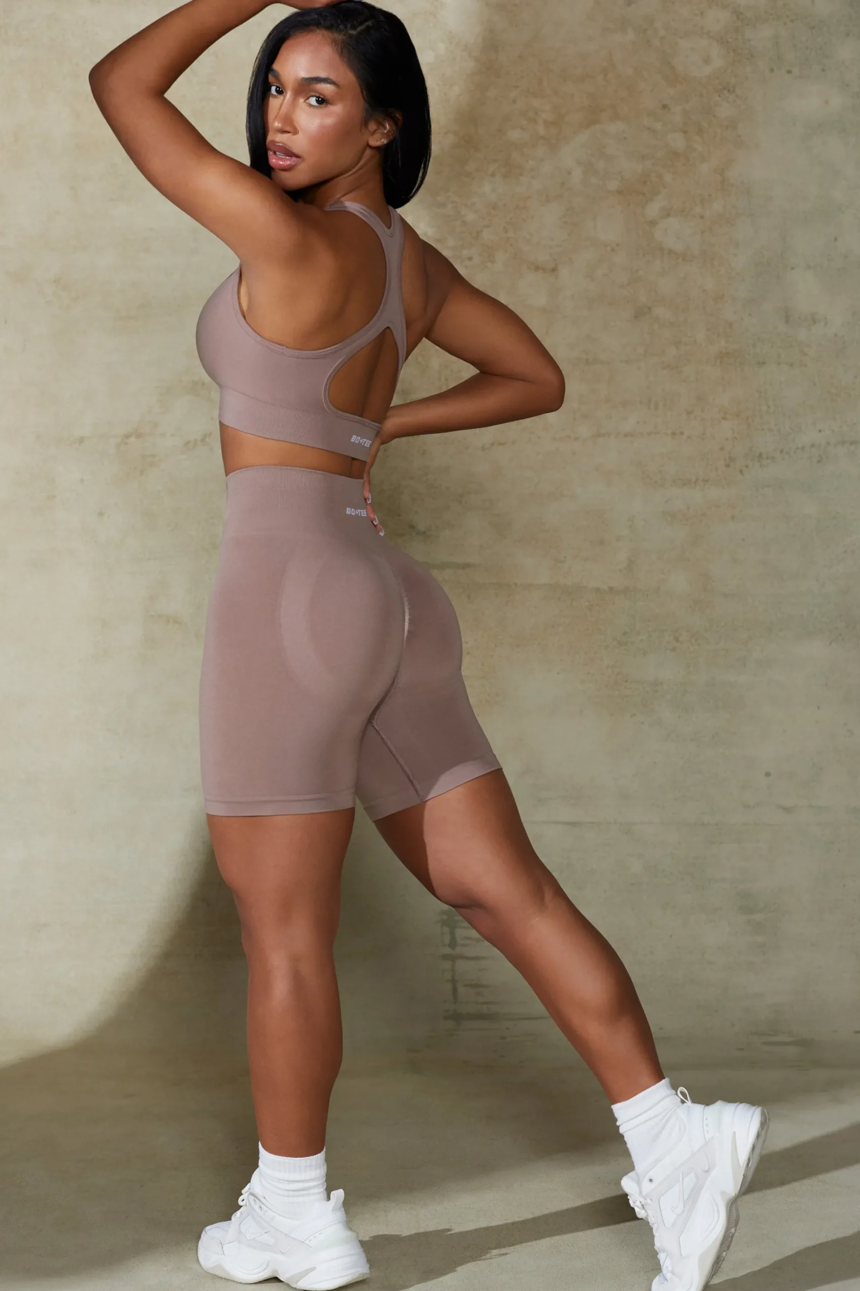 Oh Polly Women'S Clothing Sale - $65 And Under | Women'S Clothing Sale - $40 And Under^High Waist Define Luxe Biker Shorts in Mocha