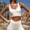 Oh Polly Matching Sets | Shorts^High Waist FlexiRib Mini Shorts in Bone