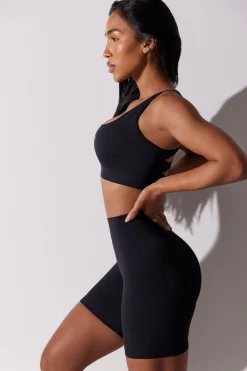 Oh Polly Matching Sets | Shorts^High Waist Super Sculpt Biker Shorts in Black