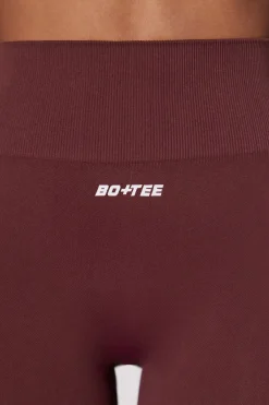 Oh Polly Women'S Clothing Sale - $65 And Under | Women'S Clothing Sale - $40 And Under^High Waist Super Sculpt Biker Shorts in Burgundy