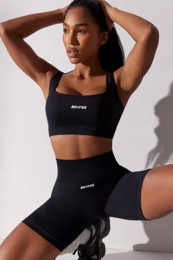 Oh Polly Matching Sets | Shorts^High Waist Super Sculpt Biker Shorts in Black