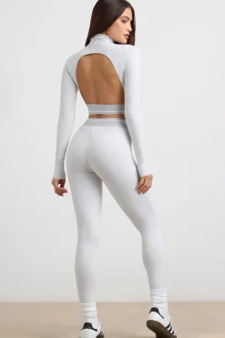 Oh Polly Women'S Clothing Sale - $65 And Under | Women'S Clothing Sale - $40 And Under^High-Waist Leggings in Grey Marl GreyMarl