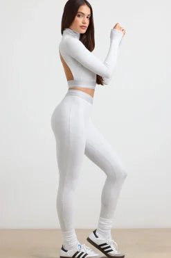 Oh Polly Women'S Clothing Sale - $65 And Under | Women'S Clothing Sale - $40 And Under^High-Waist Leggings in Grey Marl GreyMarl