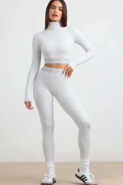 Oh Polly Women'S Clothing Sale - $65 And Under | Women'S Clothing Sale - $40 And Under^High-Waist Leggings in Grey Marl GreyMarl