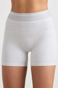 Oh Polly Women'S Clothing Sale - $65 And Under | Women'S Clothing Sale - $40 And Under^High-Waist Mini Shorts in Grey Marl GreyMarl