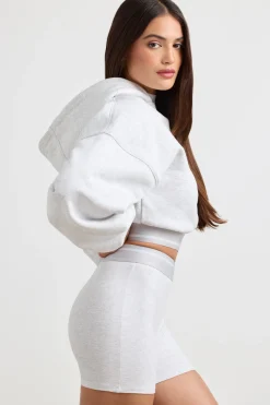 Oh Polly Women'S Clothing Sale - $65 And Under | Women'S Clothing Sale - $40 And Under^High-Waist Mini Shorts in Grey Marl GreyMarl