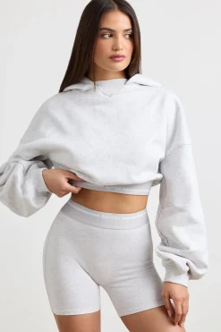 Oh Polly Women'S Clothing Sale - $65 And Under | Women'S Clothing Sale - $40 And Under^High-Waist Mini Shorts in Grey Marl GreyMarl