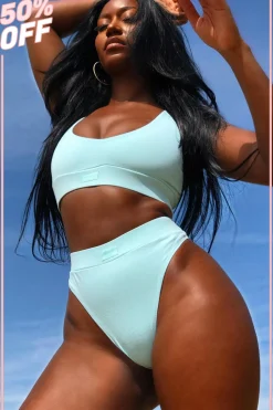 Oh Polly Women'S Clothing Sale - $65 And Under | Women'S Clothing Sale - $40 And Under^Home Comforts High Waisted Thong in Mint