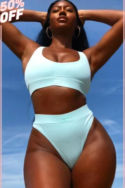 Oh Polly Women'S Clothing Sale - $65 And Under | Women'S Clothing Sale - $40 And Under^Home Comforts High Waisted Thong in Mint