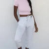 Oh Polly Women'S Clothing Sale - $65 And Under | Women'S Clothing Sale - $40 And Under^Jog On Petite Cropped Joggers in Grey