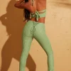 Oh Polly Women'S Clothing Sale - $65 And Under | Women'S Clothing Sale - $40 And Under^Lace Up Back Trousers in Green