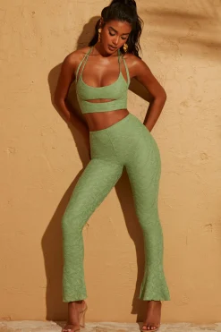 Oh Polly Women'S Clothing Sale - $65 And Under | Women'S Clothing Sale - $40 And Under^Lace Up Back Trousers in Green