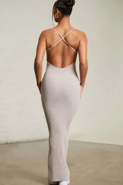 Oh Polly Women'S Clothing Sale - $65 And Under | Women'S Clothing Sale - $40 And Under^Low Back Maxi Dress in Mocha