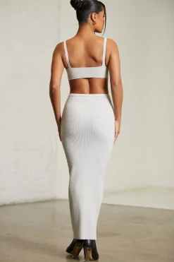 Oh Polly Women'S Clothing Sale - $65 And Under | Women'S Clothing Sale - $40 And Under^Low Rise Maxi Skirt in Grey