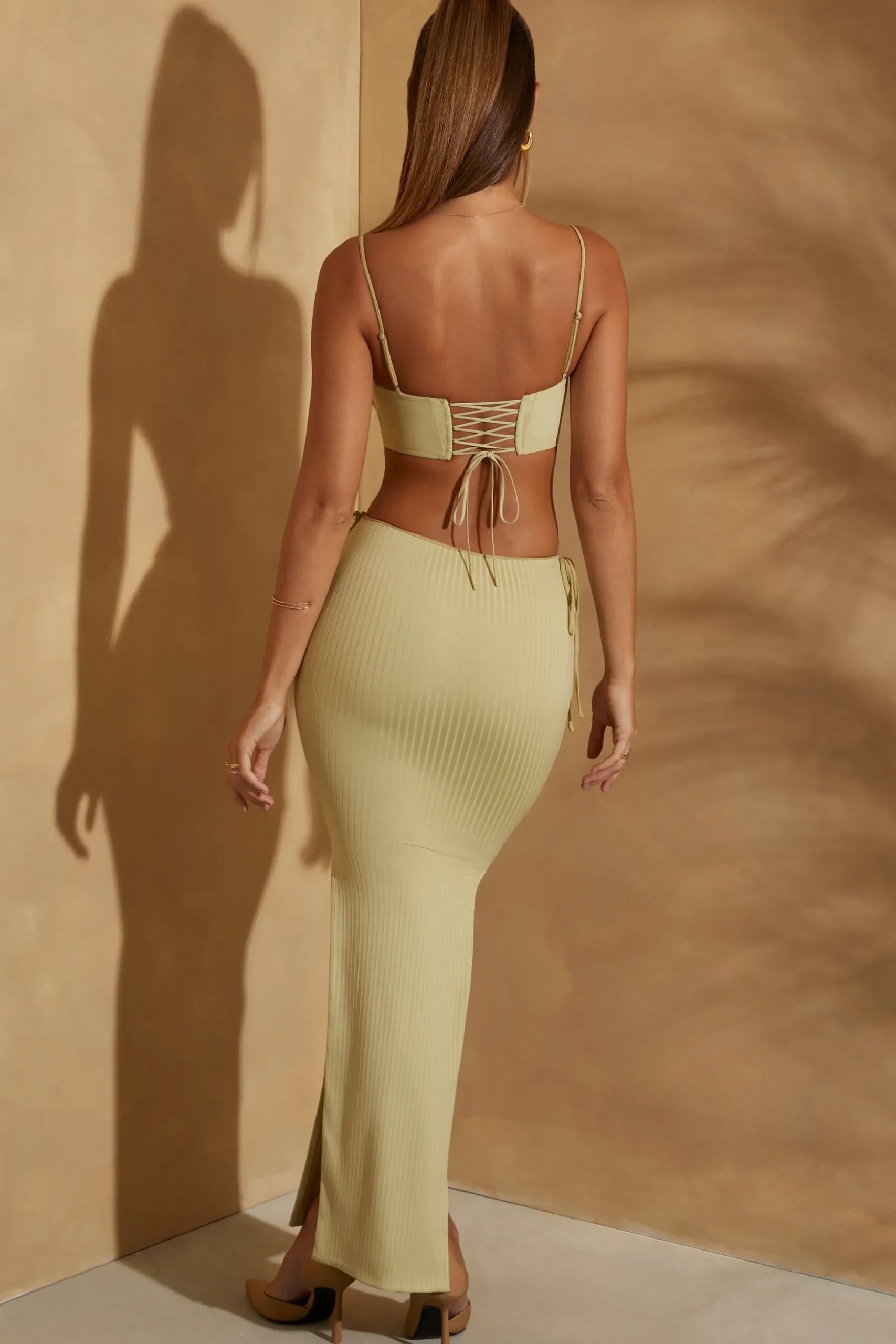 Oh Polly Women'S Clothing Sale - $65 And Under | Women'S Clothing Sale - $40 And Under^Low Rise Maxi Skirt in Sage