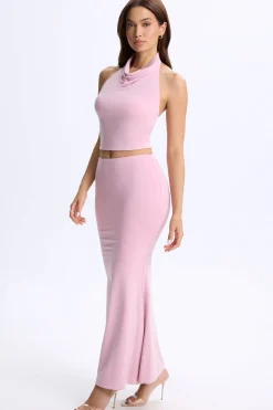 Oh Polly Women'S Clothing Sale - $65 And Under^Low-Rise Maxi Skirt in Blush Pink BlushPink