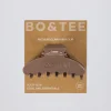 Oh Polly Gym Accessories^Medium Claw Clip in Taupe Brown TaupeBrown