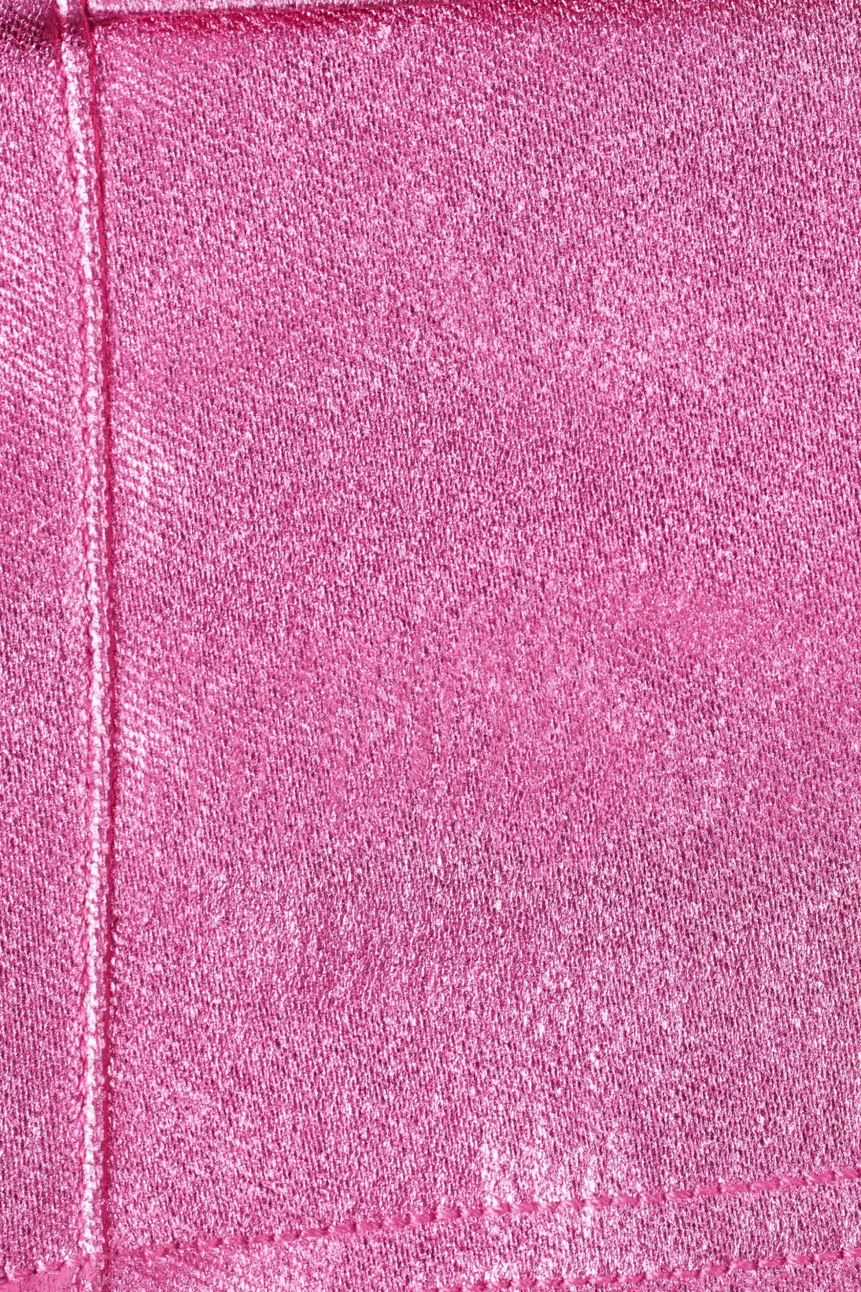 Oh Polly Women'S Clothing Sale - $65 And Under^Metallic Denim Mid-Rise Cargo Skirt in Deep Pink DeepPink