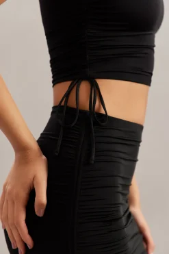 Oh Polly Skirts & Skorts | Co-Ords^Mid Rise Midi Skirt in Black