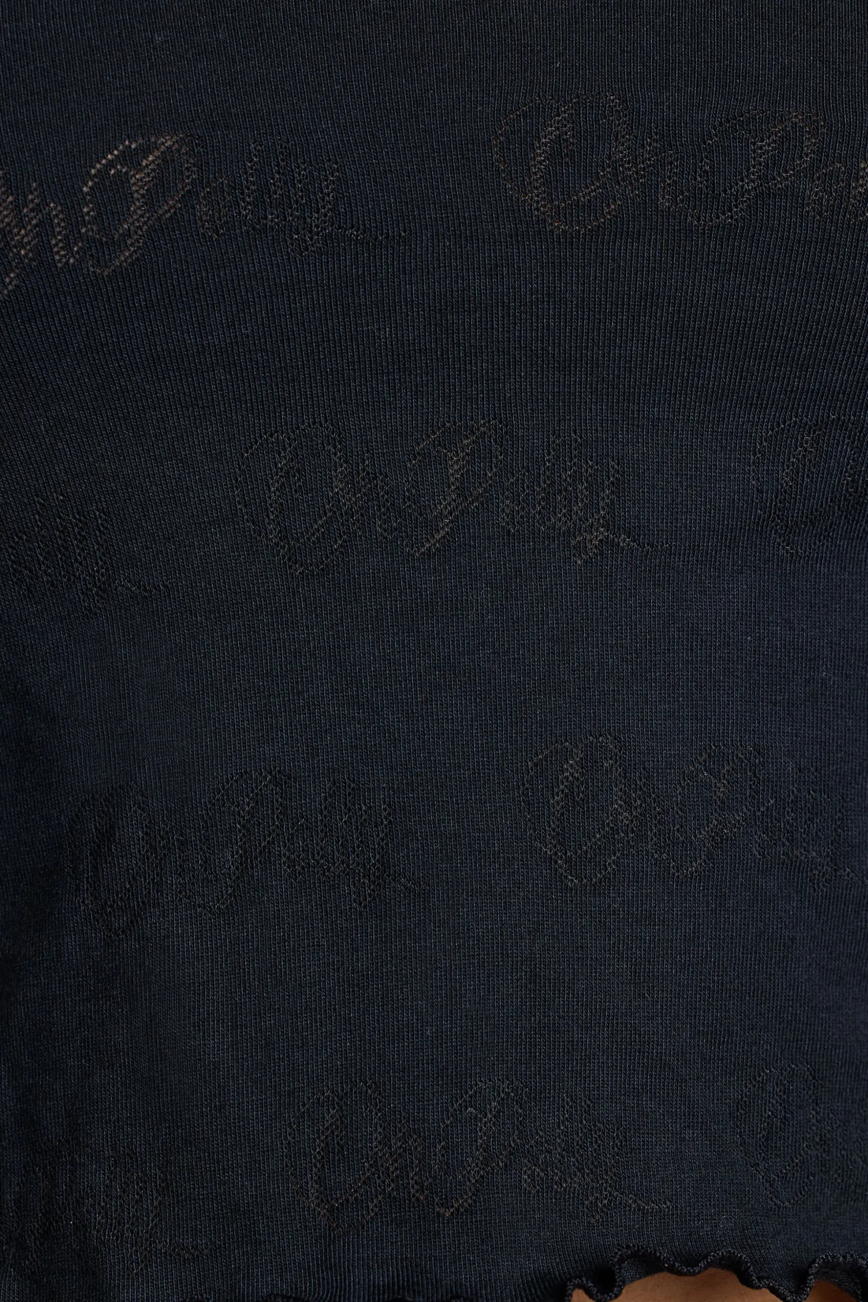 Oh Polly Women'S Clothing Sale - $65 And Under | Women'S Clothing Sale - $40 And Under^Mid Rise Pointelle Mini Shorts in Black