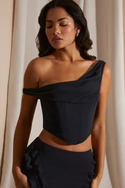 Oh Polly Skirts & Skorts | Co-Ords^Mid Rise Ruffle Detail Maxi Skirt in Black
