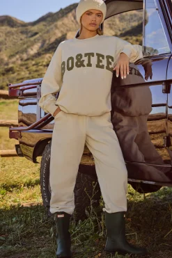 Oh Polly Women'S Clothing Sale - $65 And Under | Women'S Clothing Sale - $40 And Under^Mid-Rise Joggers in Bone