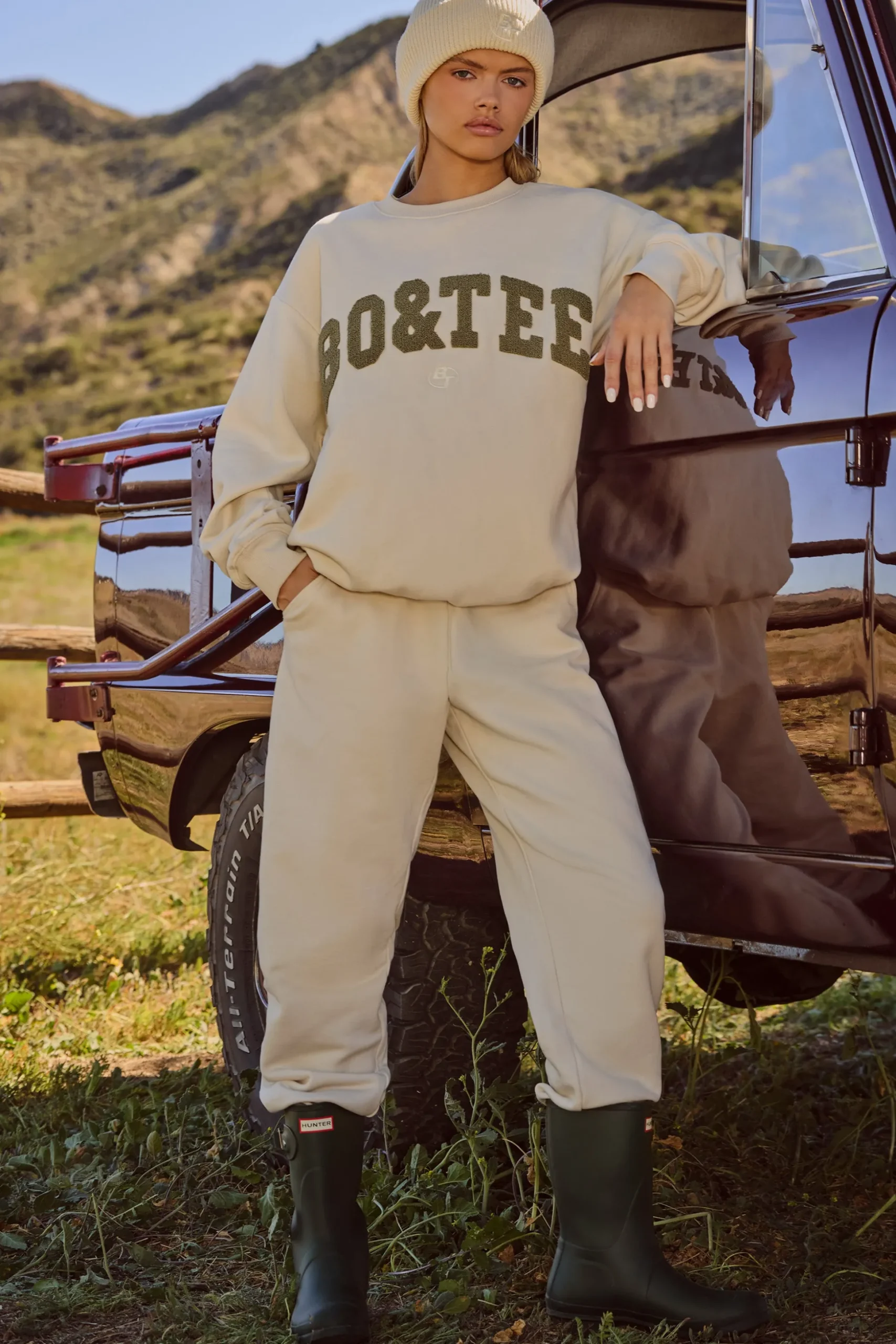 Oh Polly Women'S Clothing Sale - $65 And Under | Women'S Clothing Sale - $40 And Under^Mid-Rise Joggers in Bone