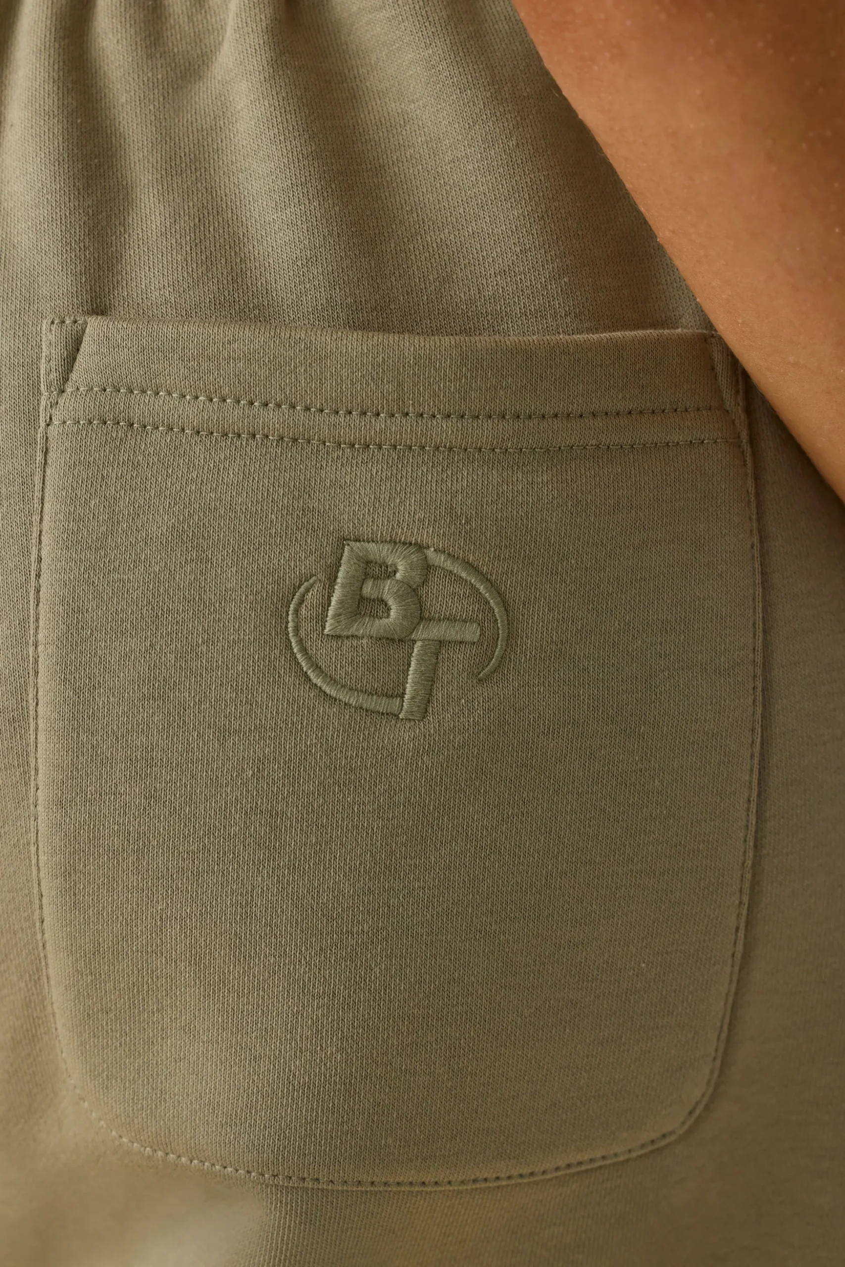 Oh Polly Tracksuits^Mid-Rise Joggers in Soft Olive SoftOlive