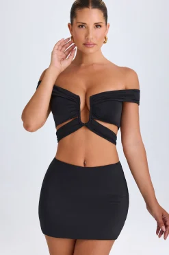 Oh Polly Skirts & Skorts | Co-Ords^Mid-Rise Micro Mini Skirt in Black